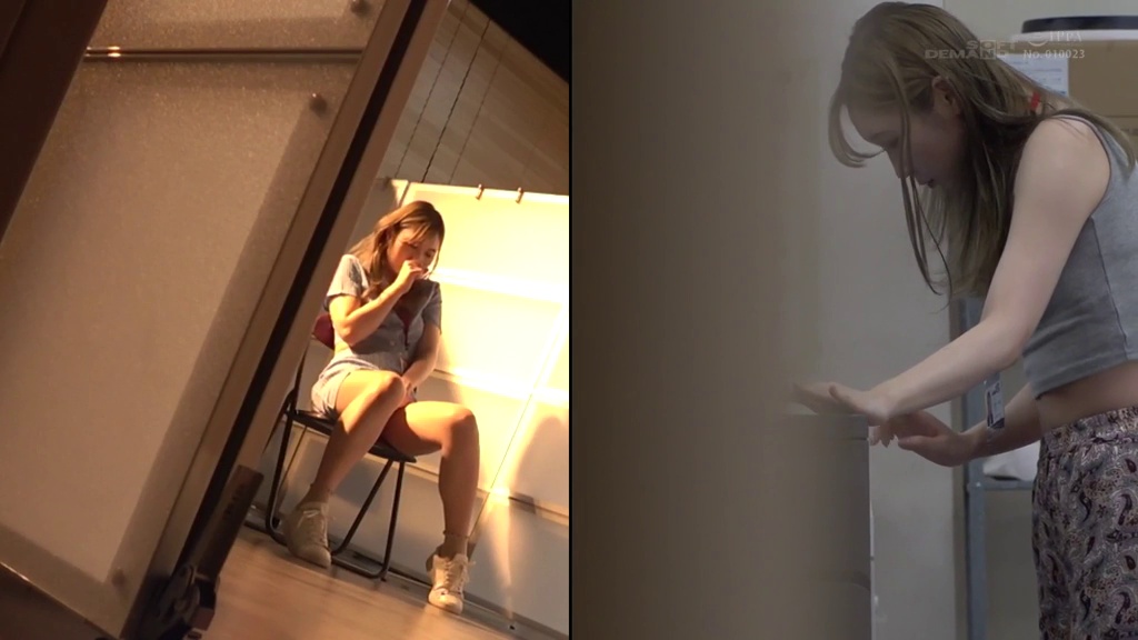 【東野咲希】隠れてマン揉みオナニーで無声絶頂を決める女子社員